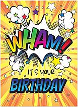 Comic Birthday Card A9023U-Y